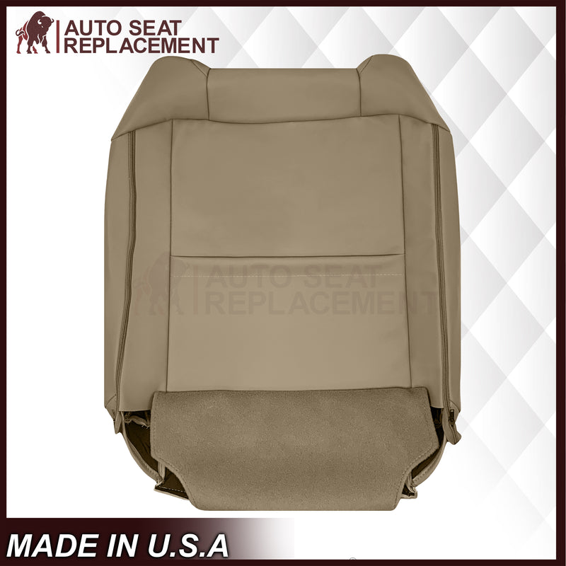 2014-2021 Toyota Tundra Driver or Passenger Bottom / Top Replacement Seat Cover – Sand Beige Tan