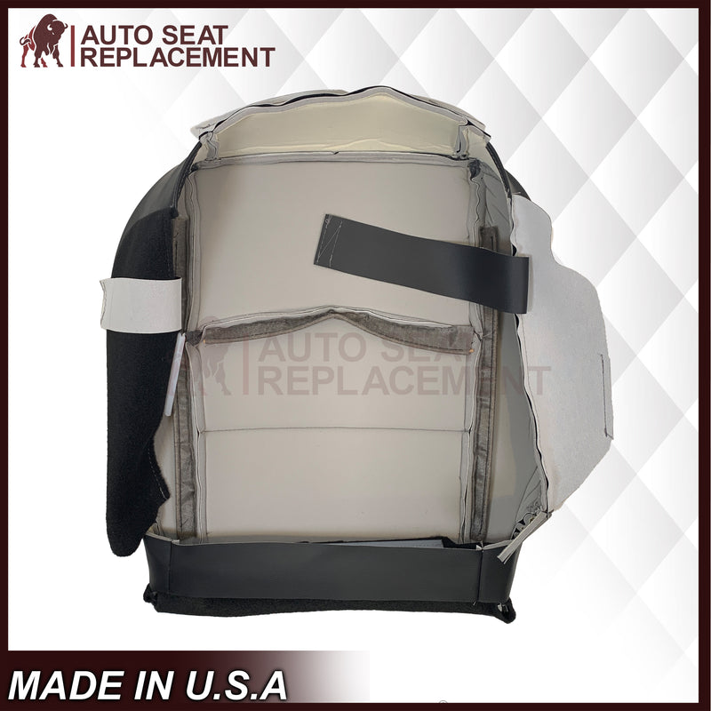 2019-2024 For Dodge Ram ST Driver or Passenger Bottom Leatherette (Synthetic Leather) Seat Cover In Diesel Gray - Auto Seat Replacement