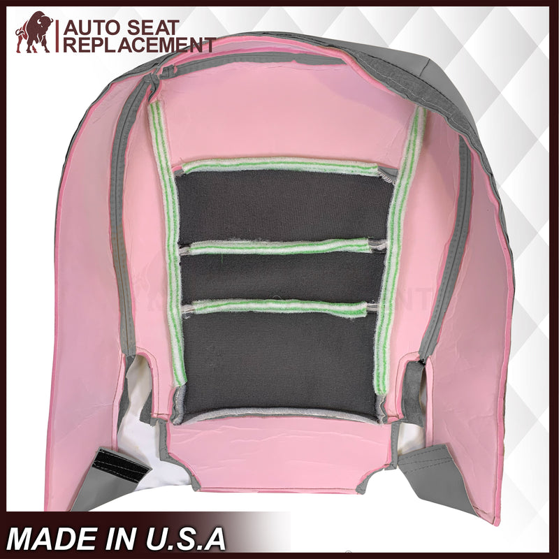 2005-2013 Chevy Corvette C6 Replacement Seat Covers: Gray Perforated