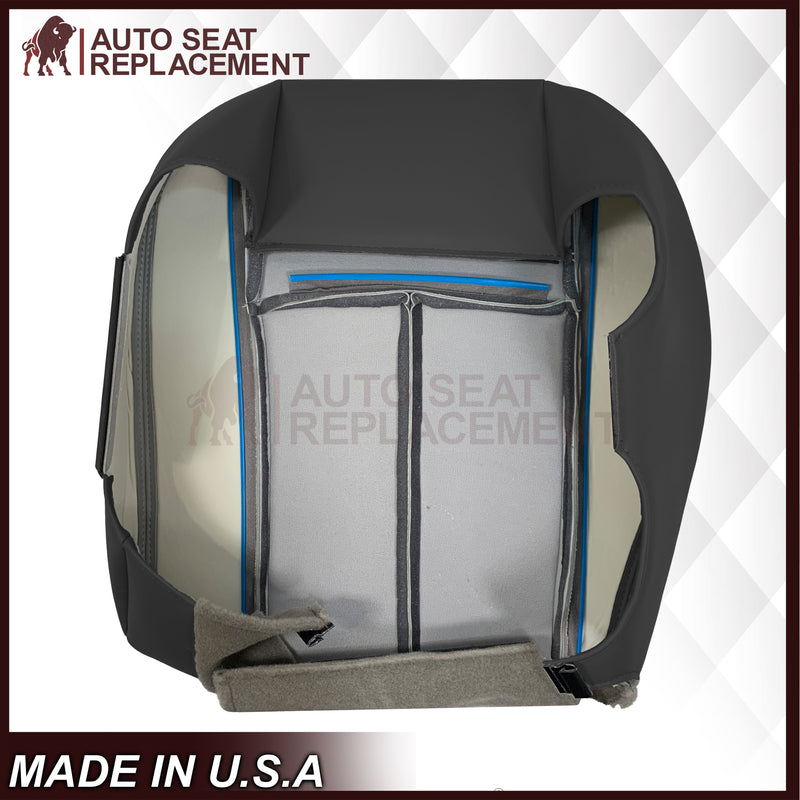2005-2009 Chevy Trailblazer EXT LT - Replacement Leather Seat Cover In Black