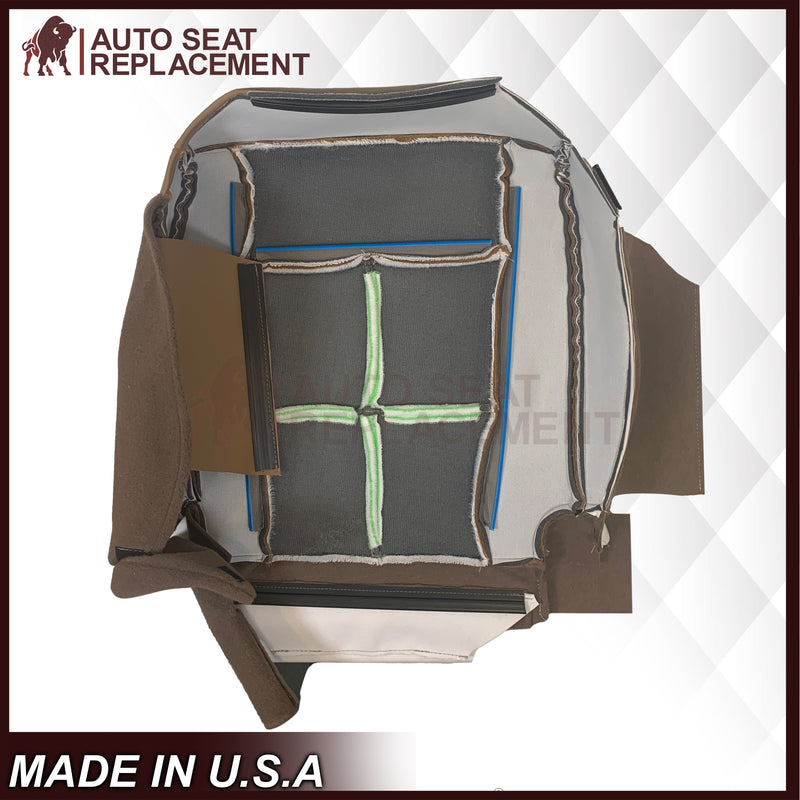 2011-2014 Lincoln Navigator Replacement Leather or Syn. Leather Seat Covers: Perforated, Canyon Tan