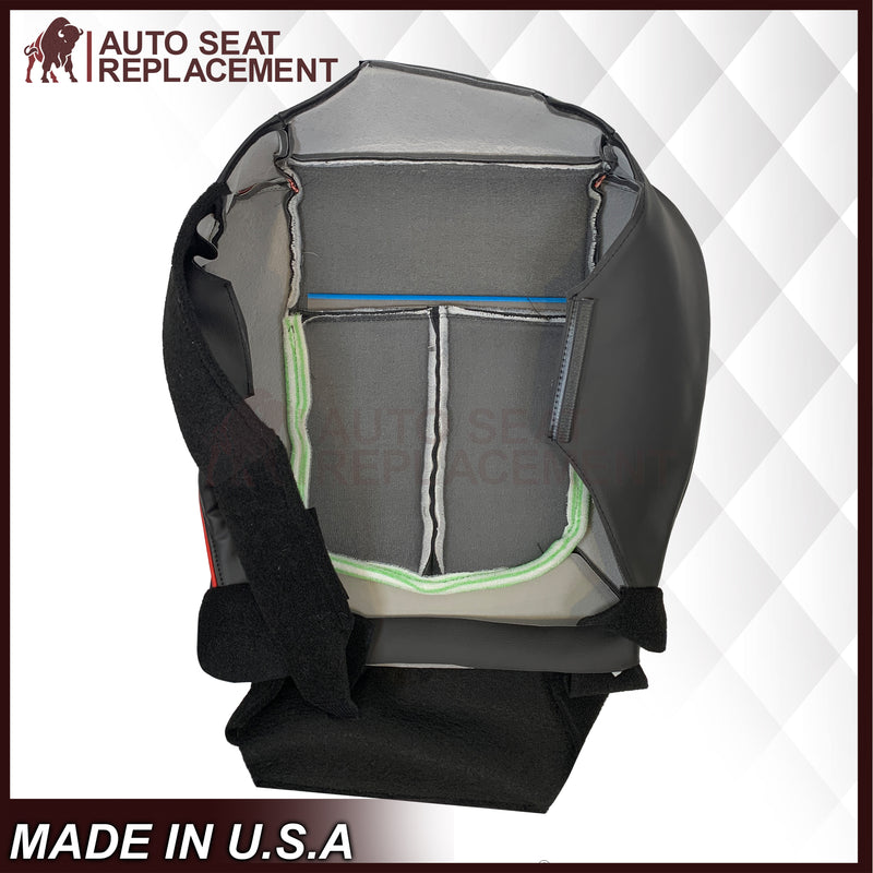 2013–2014 Ford F-150 FX4 Appearance Package Black Seat Cover with Suede Insert - Auto Seat Replacement