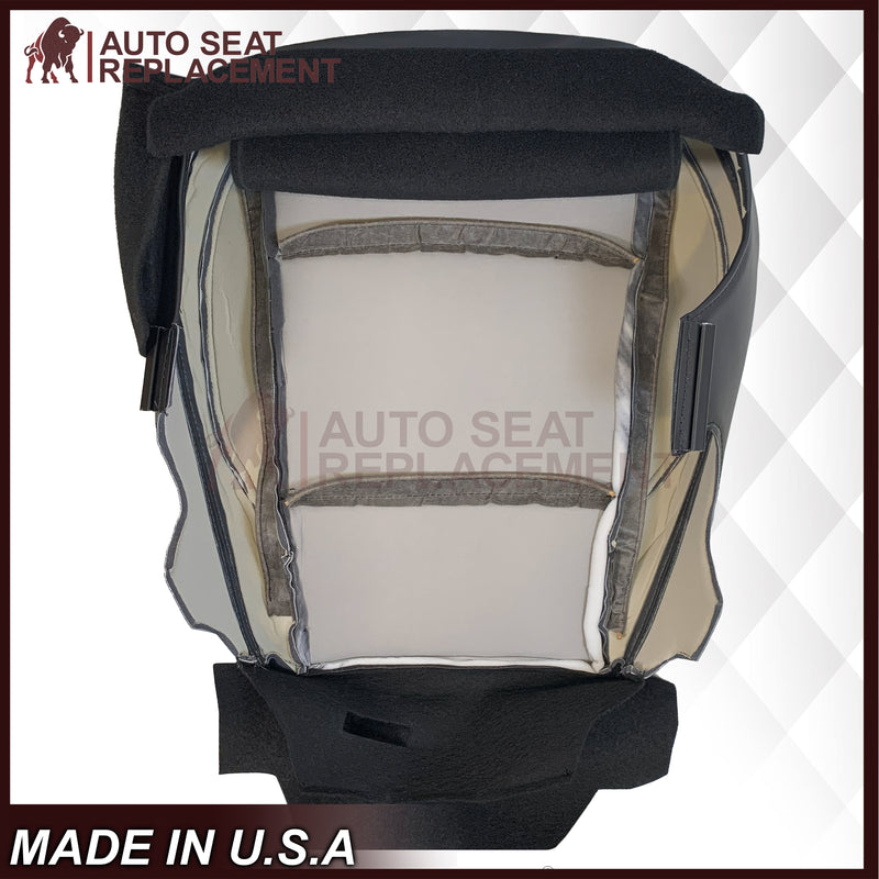 2015-2019 Subaru Outback LIMITED Replacement Leather Seat Covers: Perforated, Black - Auto Seat Replacement