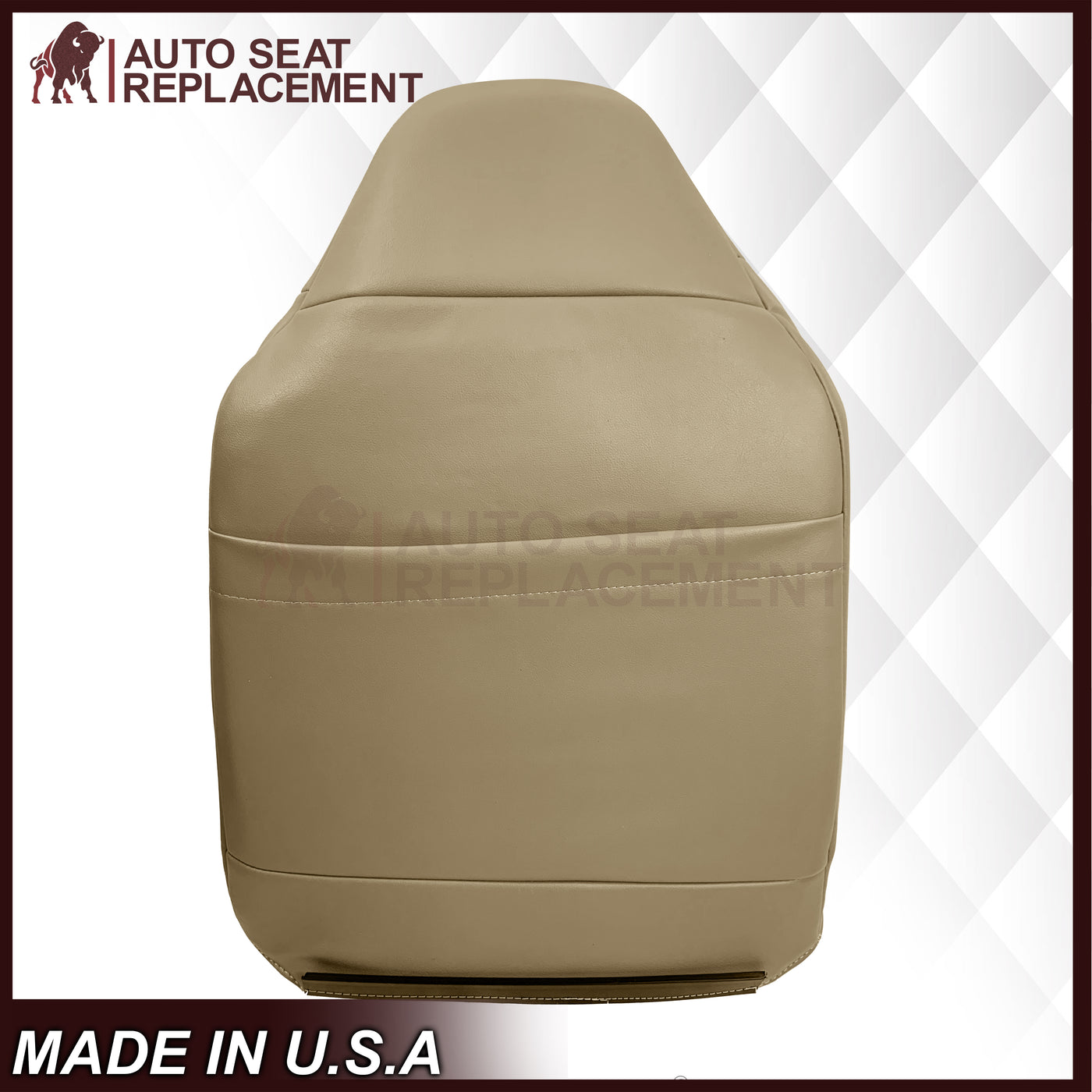 1999 2000 2001 2002 2003 Ford F150 Lariat Leather Seat Cover in Tan
