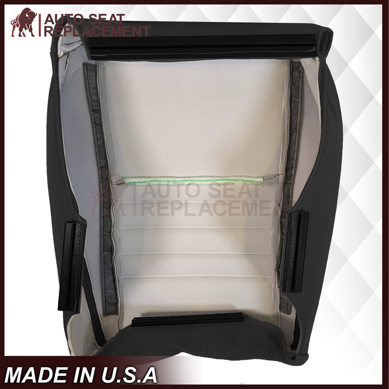 1999-2004 Ford Mustang GT Convertible Replacement Seat Cover in Dark Charcoal Black: Choose From Variation