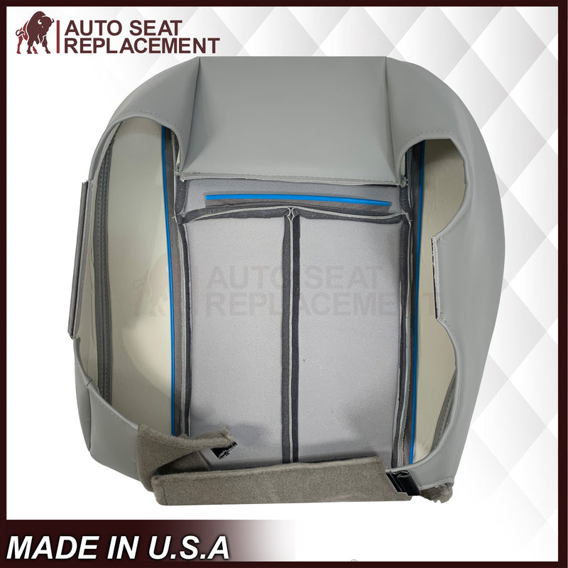 2005-2009 GMC Envoy SLT Denali - Replacement Leather Seat Cover In Gray