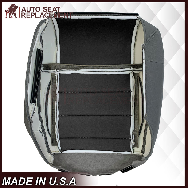 2007 Jeep Wrangler Unlimited Sport Replacement Bottom Cloth Seat Cover Gray - Auto Seat Replacement