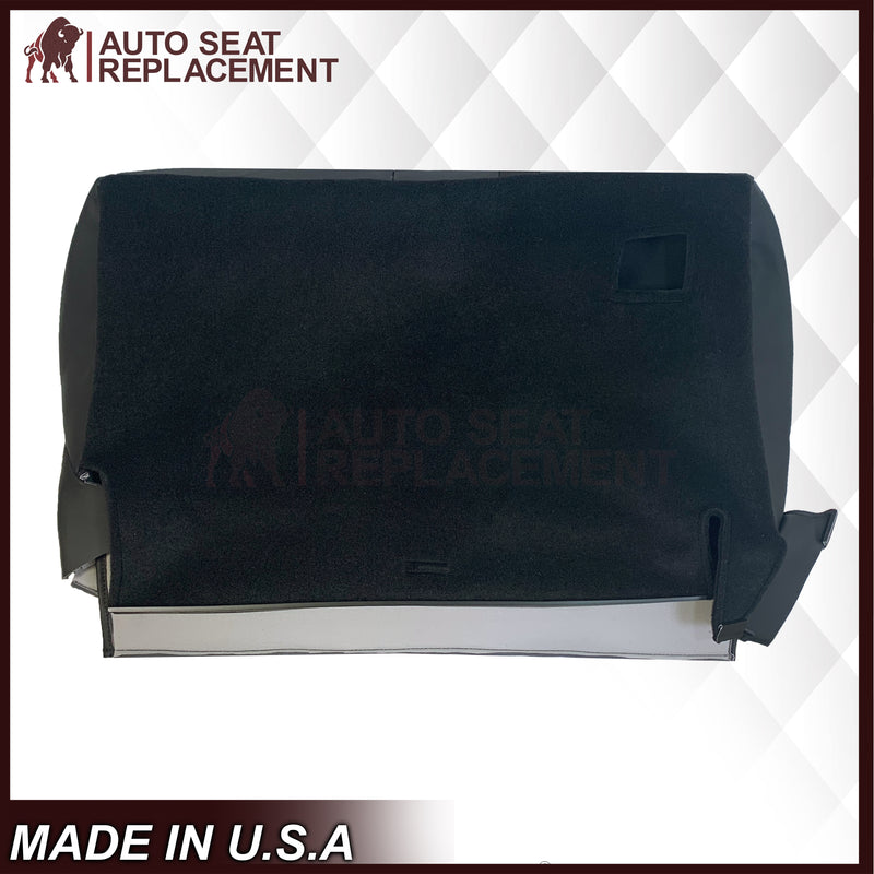 2010 - 2014 Ford F150 Raptor Second Row 60 Piece Bottom Perforated Seat Cover in Black Choose: Leather or Vinyl - Auto Seat Replacement