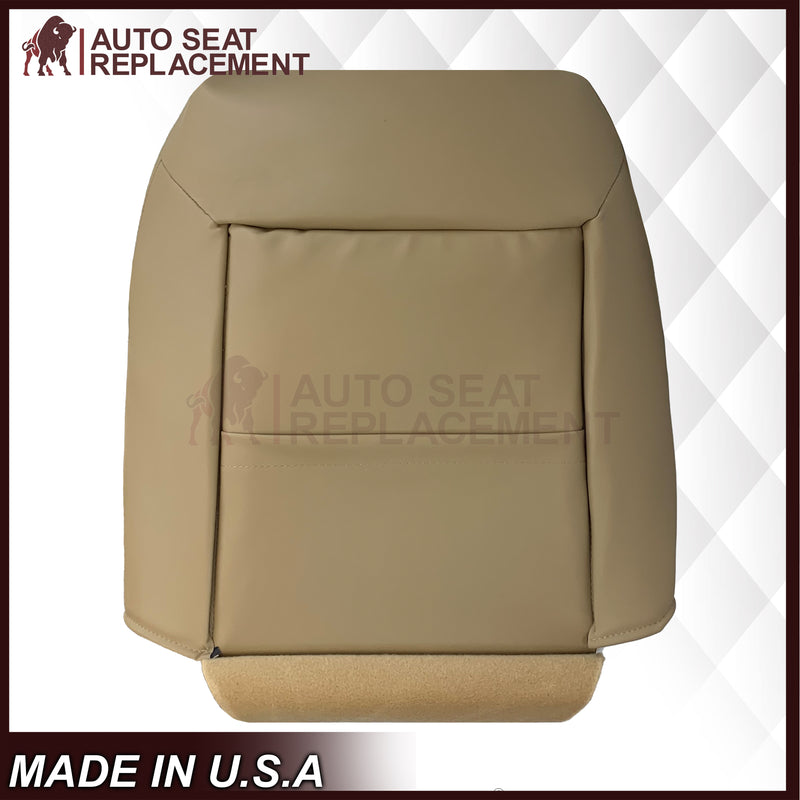 2007 - 2010 Jaguar XK XK-R Genuine Leather OR Synthetic Leather Seat Covers In Caramel Tan