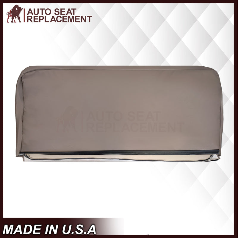 1992 - 1996 Ford Bronco Eddie Bauer Second Row Synthetic Leather Seat Cover In Mocha Tan