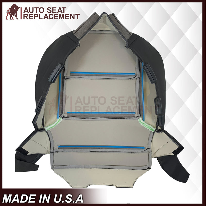 2014-2019 GMC Sierra SLE SLT Z71 Replacement Cloth Seat Cove: Black - Auto Seat Replacement