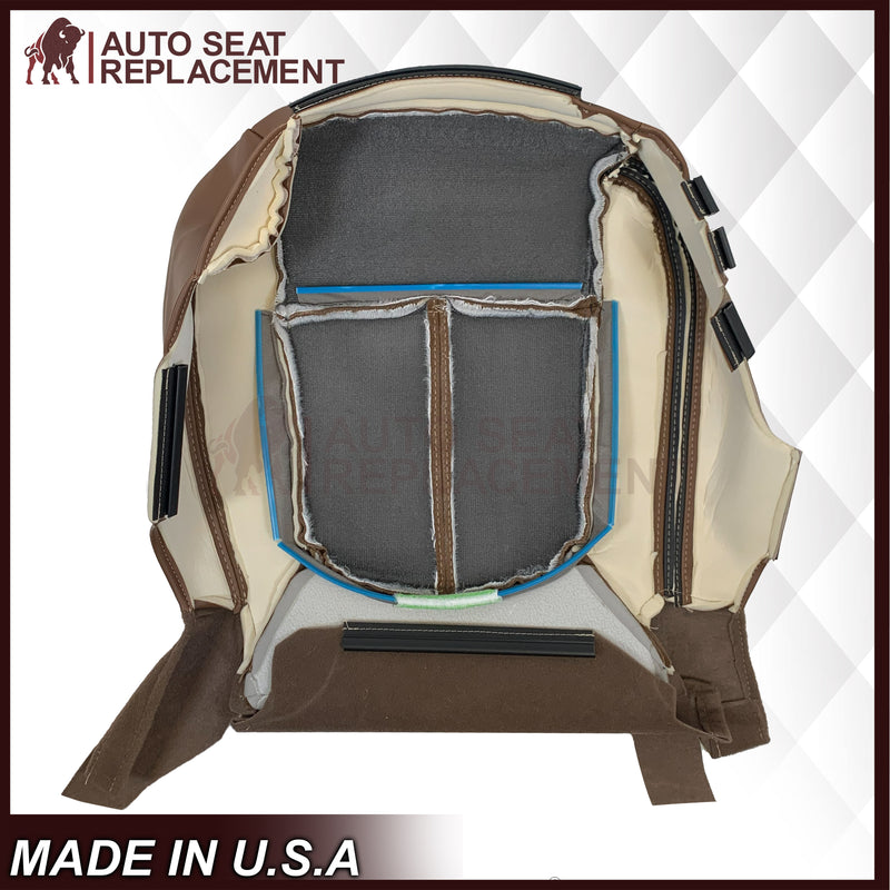 2013-2016 Ford F-250 F-350 F-450 F-550 Platinum Edition Replacement Seat Cover In Pecan Brown: Choose From Variants - Auto Seat Replacement