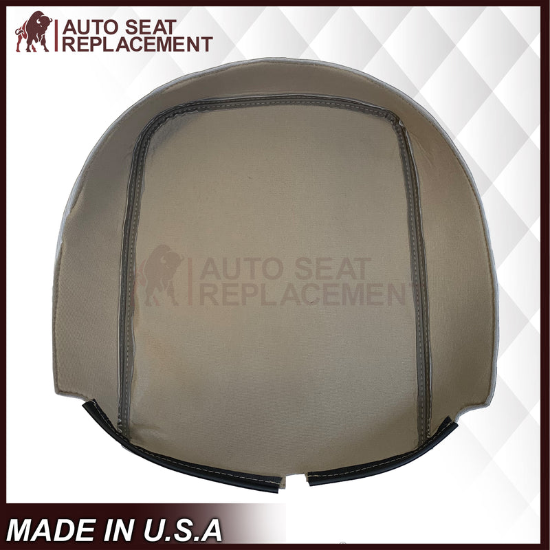 2002 - 2008 Dodge Ram 1500 2500 3500 Console Lid Armrest Synthetic Leather Cover In Gray - Auto Seat Replacement