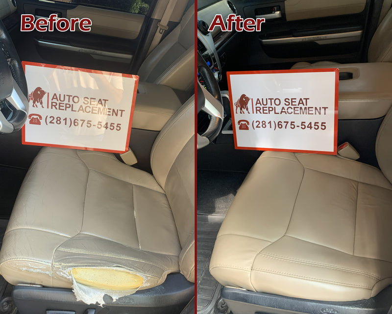 2014-2021 Toyota Tundra Driver OR Passenger Side Replacement Seat Cover: Tan