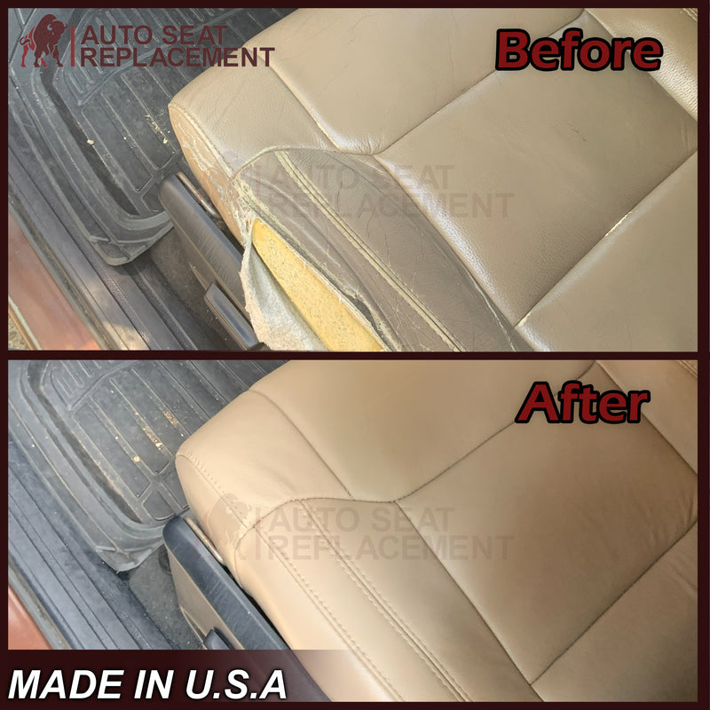 2014-2021 Toyota Tundra Driver OR Passenger Side Replacement Seat Cover: Tan