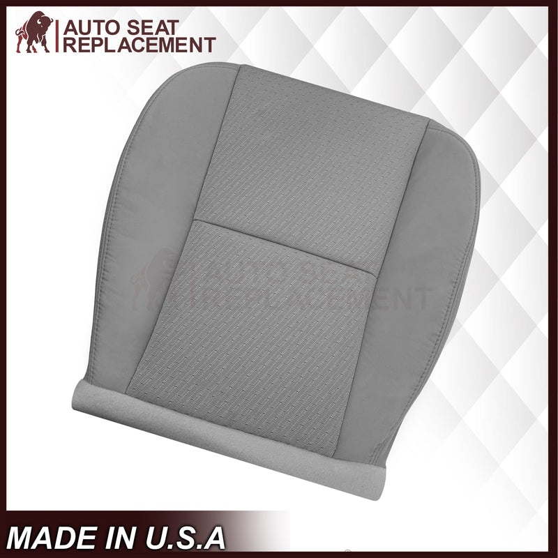 2009-2014 Chevy Silverado LS LT Z71 Replacement Cloth Seat Cover: Gray
