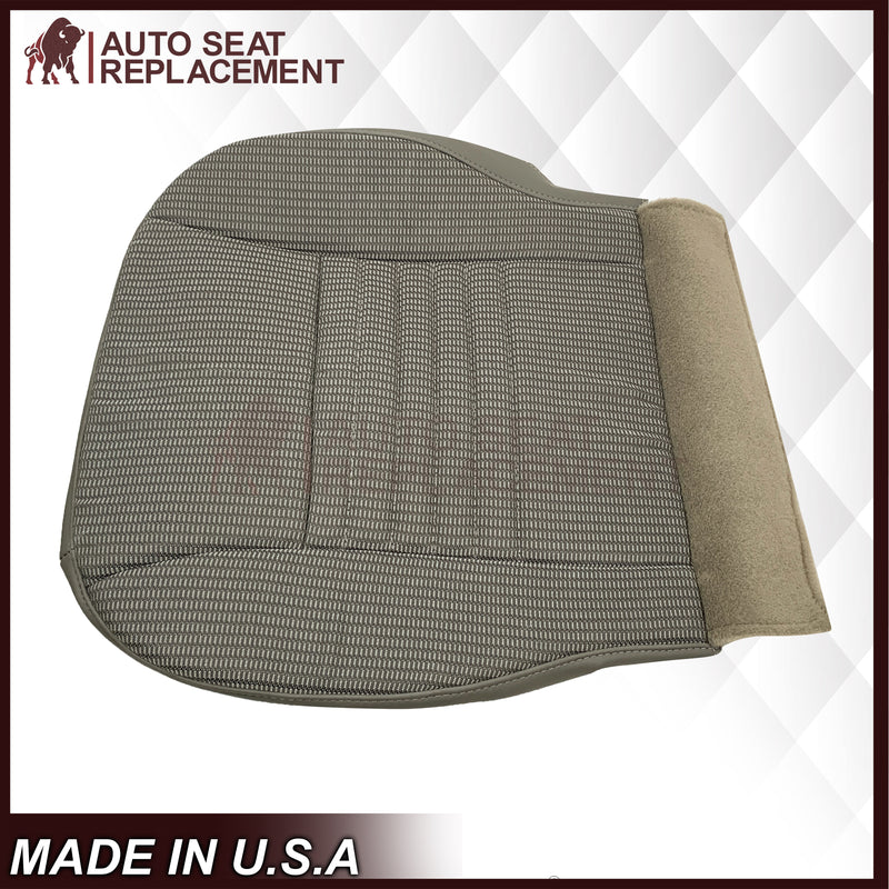 2006-2009 For Dodge Ram 1500 Regular Cab Replacement Seat Cover In Tan Cloth