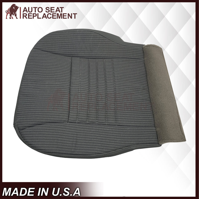 2006-2008 Dodge Ram 1500 ST Work Truck Base Replacement Seat Cover In Gray