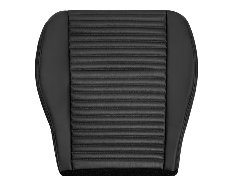 2003-2004 Ford Mustang Mach 1 ONE Replacement Leather Seat Cover in Ebony Black: Choose From Variation - Auto Seat Replacement