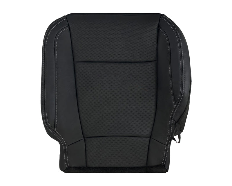 2015-2017 Ford F150 Lariat Charcoal Black Replacement Seat Covers in Leather or Synthetic Leather