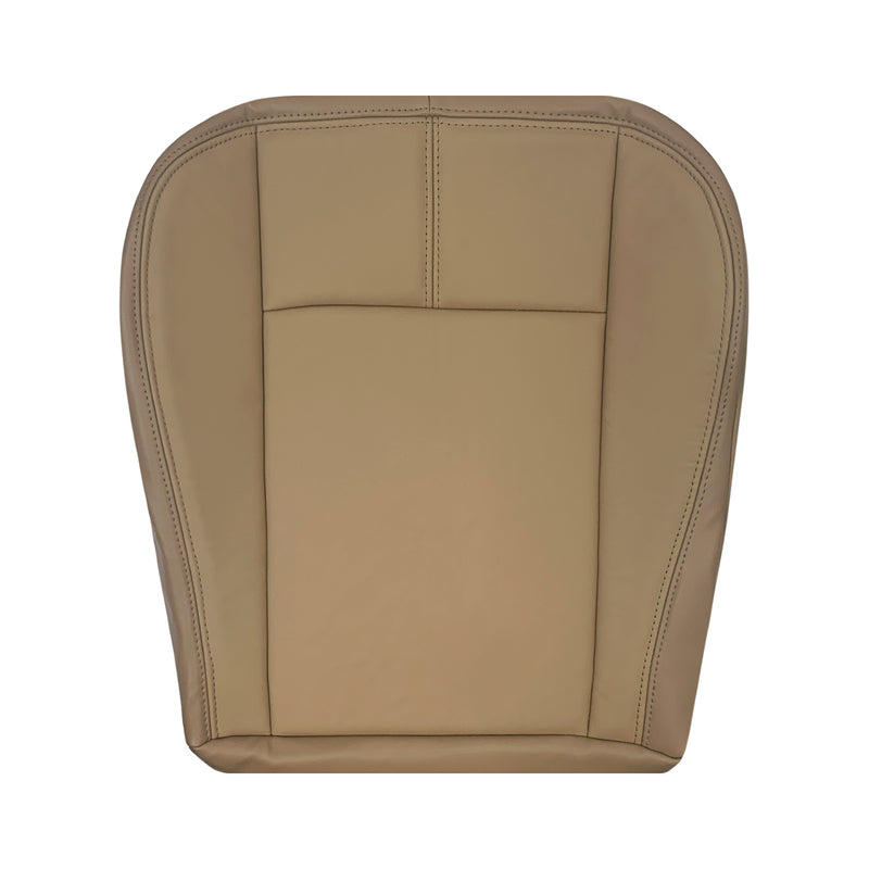 2009-2019 Ford E350 E450 E550 Econoline Van Synthetic Leather Replacement Seat Covers In Tan