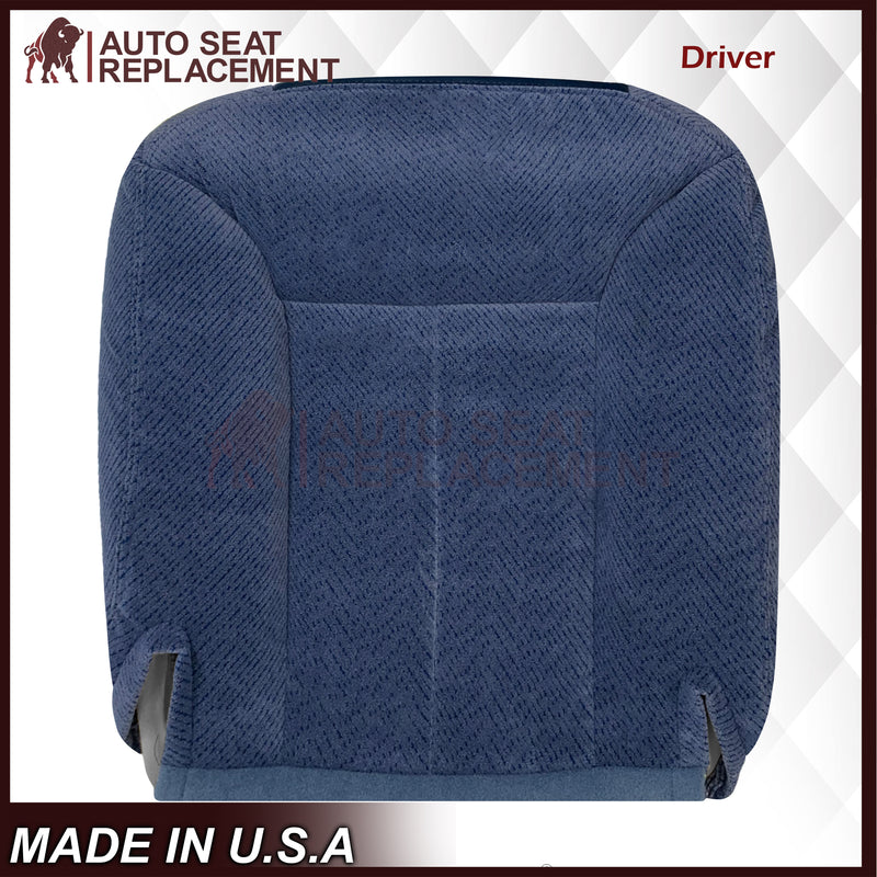 1995-1999 Chevy Tahoe Suburban Silverado Cloth Seat Cover in Navy Blue: Choose your options