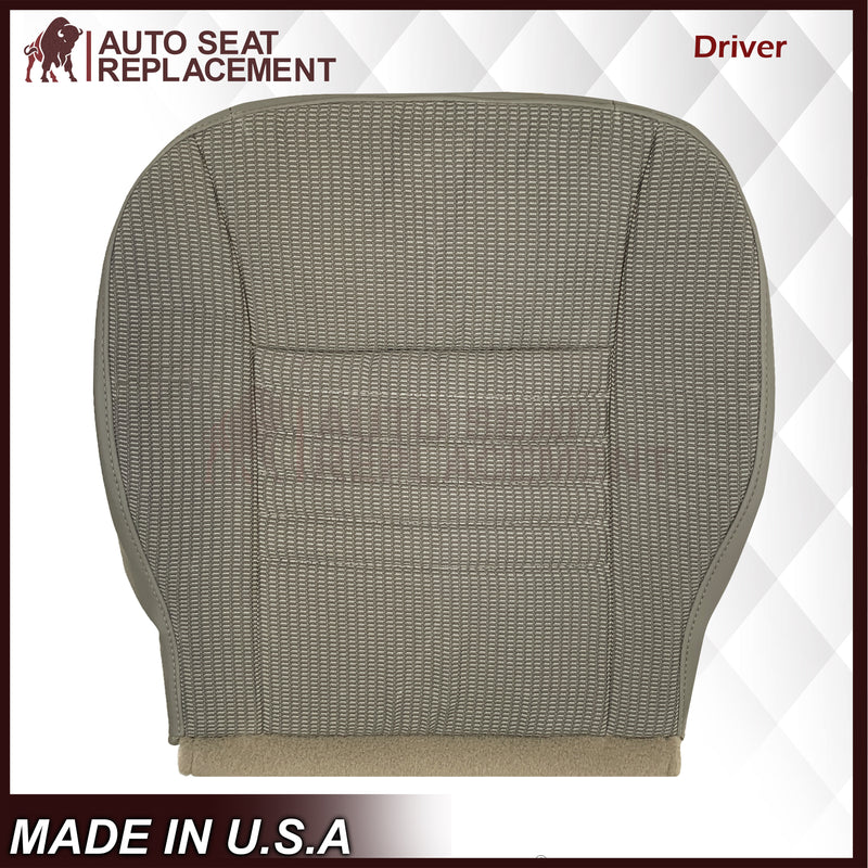 2006-2009 For Dodge Ram 1500 Regular Cab Replacement Seat Cover In Tan Cloth
