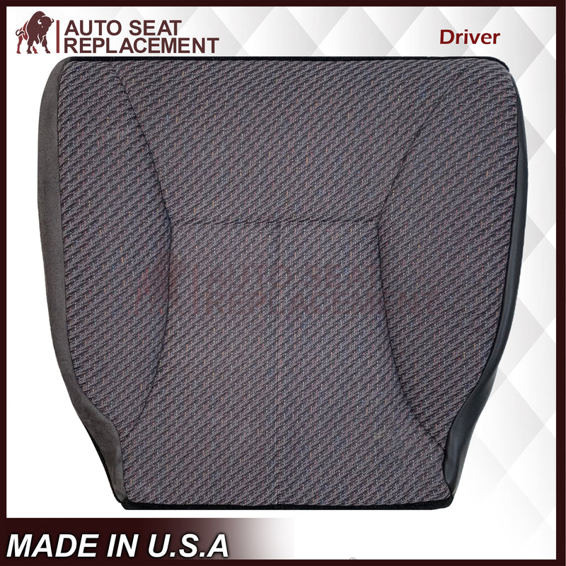 1998-2002 Dodge Ram Work Truck Seat Cover in Dark Gray Cloth: Choose From Variation