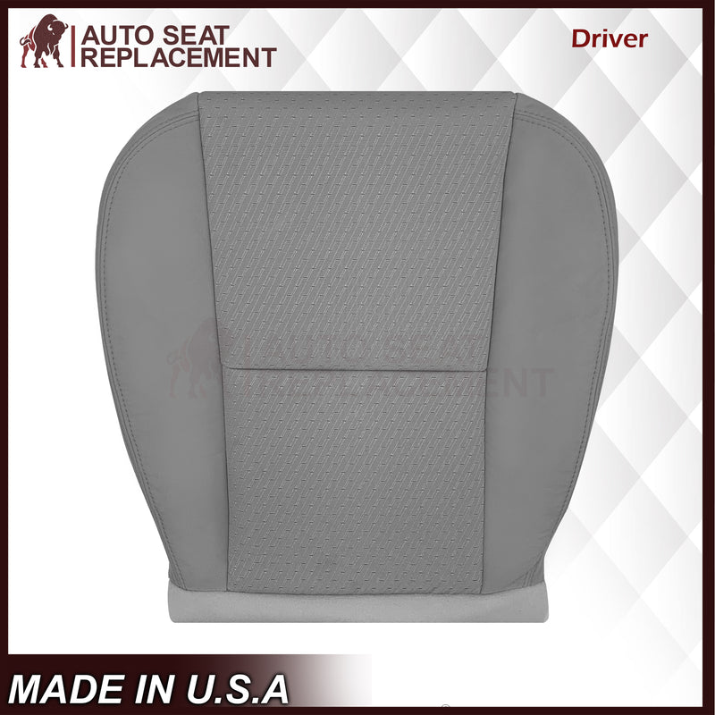2009-2014 Chevy Silverado LS LT Z71 Replacement Cloth Seat Cover: Gray