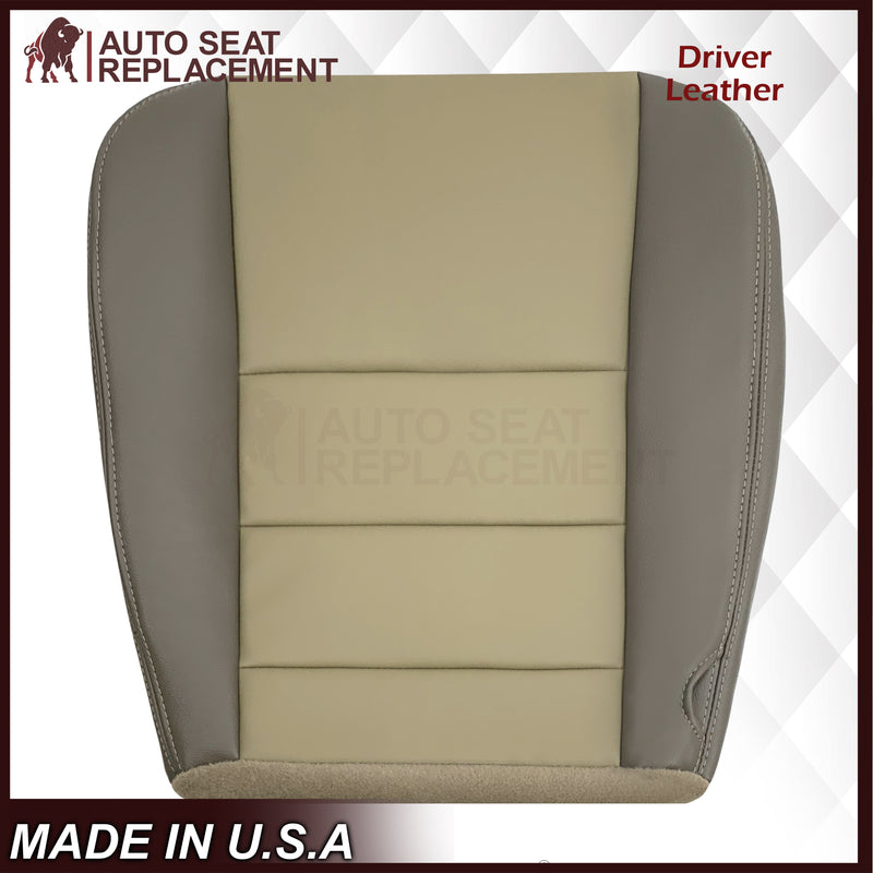 2002 - 2004 Ford Excursion Eddie Bauer Replacement Seat Covers 2 Tone Gray-Tan: Choose From Variations