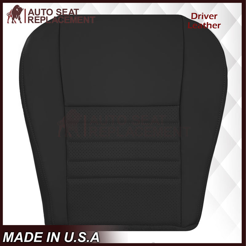 1999-2004 Ford Mustang GT Convertible Replacement Seat Cover in Dark Charcoal Black: Choose From Variation