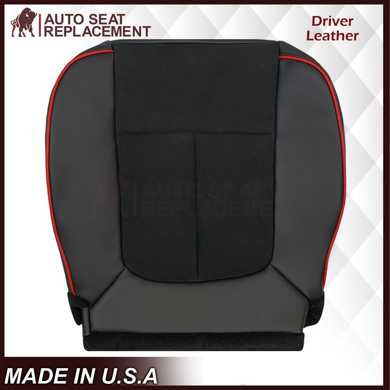 2013–2014 Ford F-150 FX4 Appearance Package Black Seat Cover with Suede Insert - Auto Seat Replacement