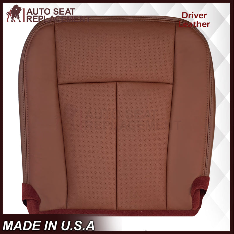 2007-2014 Ford Expedition King Ranch Replacement Leather Seat Cover: Perforated, King Ranch - Auto Seat Replacement