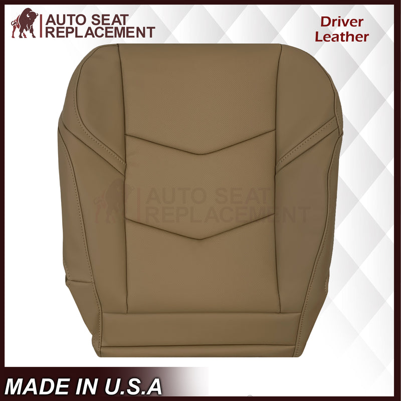 2018-2020 Cadillac Escalade Perforated Leather OR Syn. Leather Seat Cover Maple Sugar Tan: Choose From Variation