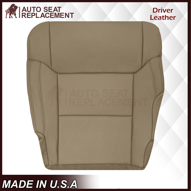 2014-2021 Toyota Tundra Driver or Passenger Bottom / Top Replacement Seat Cover – Sand Beige Tan