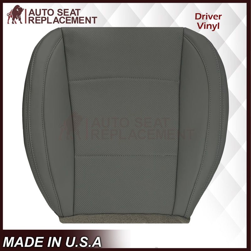 2015-2017 Subaru Outback Replacement Gray Perforated Seat Covers: Choose Your Side