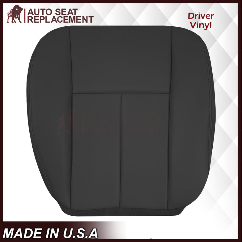 2005-2009 Chevy Trailblazer EXT LT - Replacement Leather Seat Cover In Black