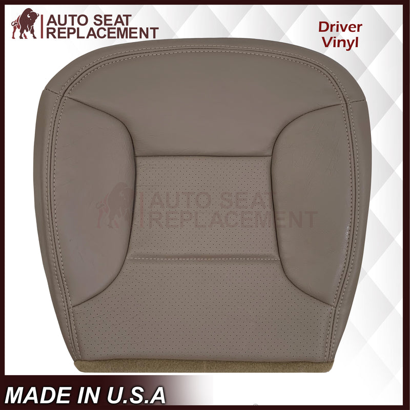 1992 - 1996 Ford Bronco Eddie Bauer Front & Second Row Synthetic Leather Seat Covers In Mocha Tan