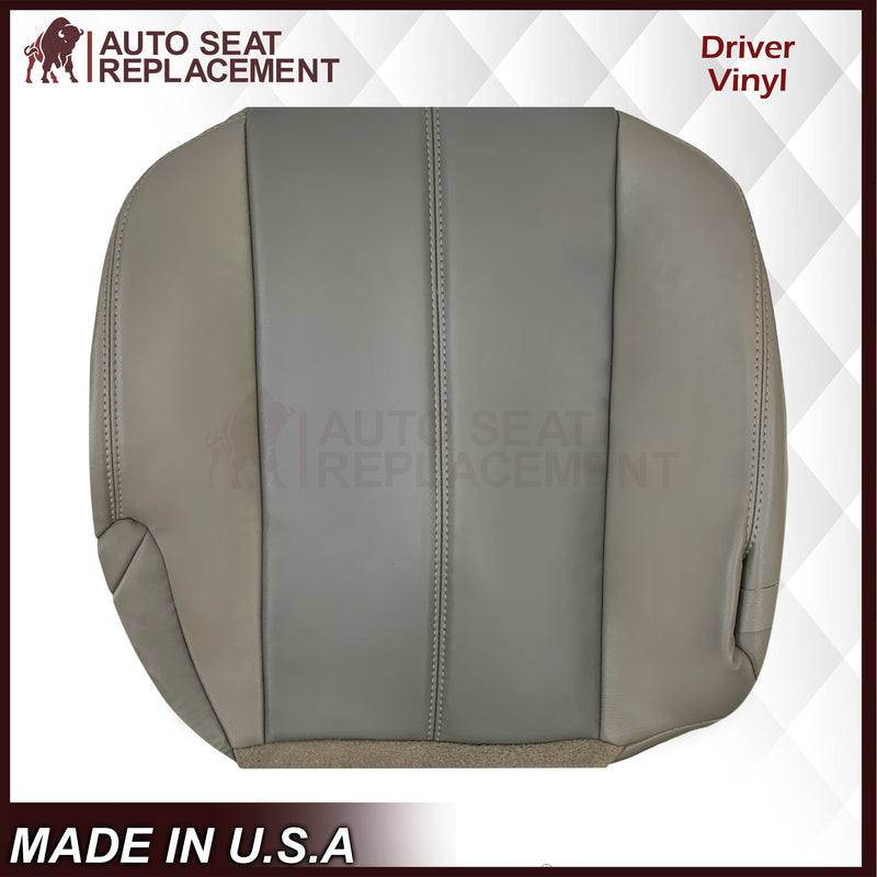 2001 2002 GMC Yukon Denali XL SLT SLE Leather Replacement Seat Cover 2 Tone Gray: Choose From Variation