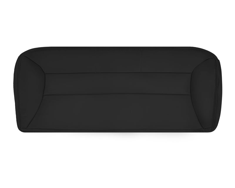 1992 - 1996 Ford Bronco Eddie Bauer Second Row Synthetic Leather Seat Cover In Black