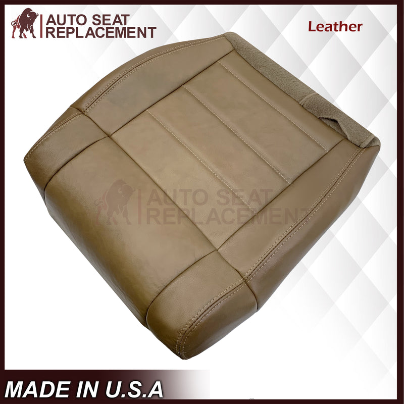 2007-2012 Jeep Wrangler-Replacement Driver OR Passenger Side Seat Cover In Dark Saddle - Auto Seat Replacement