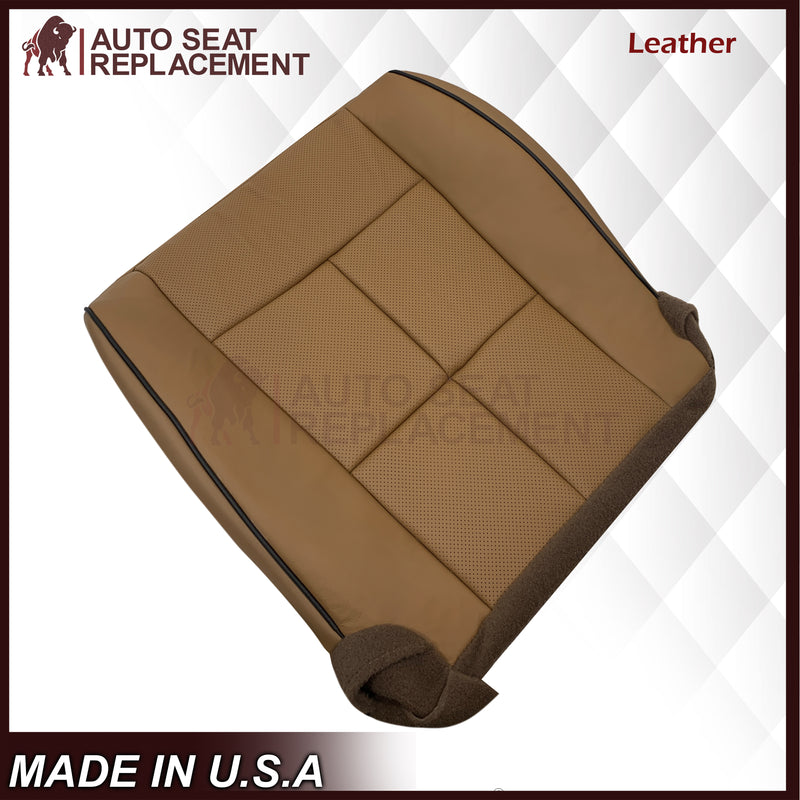 2011-2014 Lincoln Navigator Replacement Leather or Syn. Leather Seat Covers: Perforated, Canyon Tan