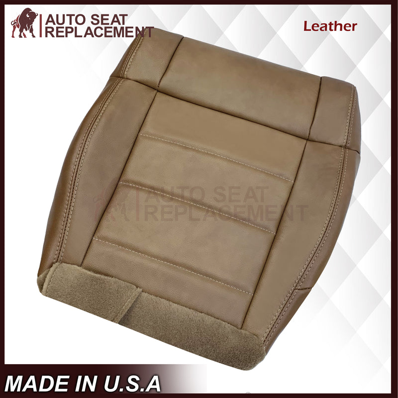 2007-2012 Jeep Wrangler-Replacement Driver OR Passenger Side Seat Cover In Dark Saddle - Auto Seat Replacement