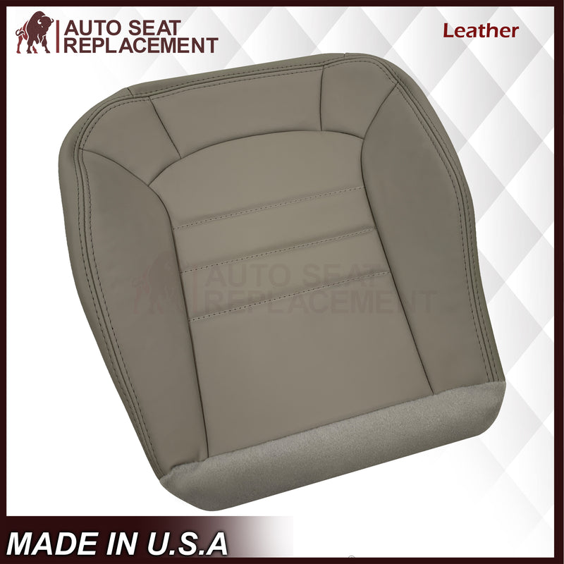 2002-2004 Jeep Liberty Replacement Seat Cover: Driver OR Passenger bottom Light Gray - Auto Seat Replacement