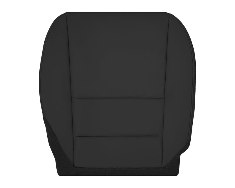 2007 - 2013 Acura MDX Driver Or Passenger Replacement Seat Covers: Non-Perforated Black
