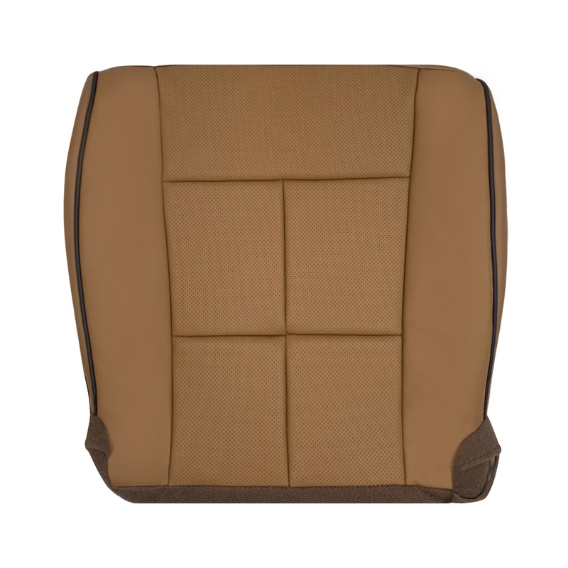 2011-2014 Lincoln Navigator Replacement Leather or Syn. Leather Seat Covers: Perforated, Canyon Tan