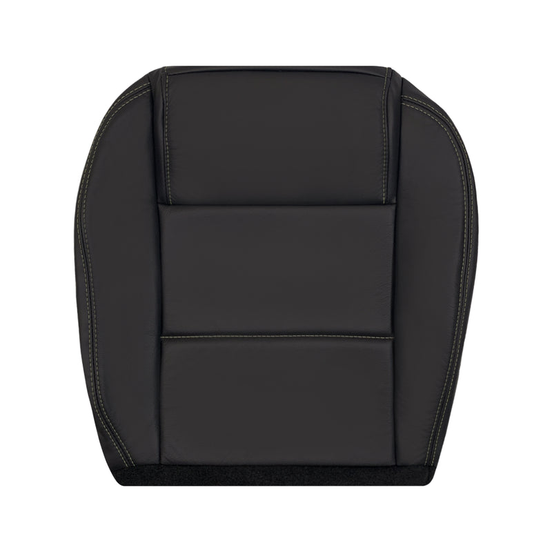 2005-2009 Ford Mustang Coupe GT V6 Leather Replacement Seat Covers in Black