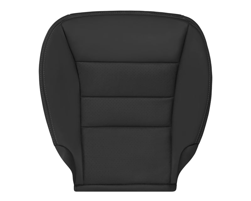 2005 - 2013 Chevy Corvette Replacement Black Perforated Seat Covers