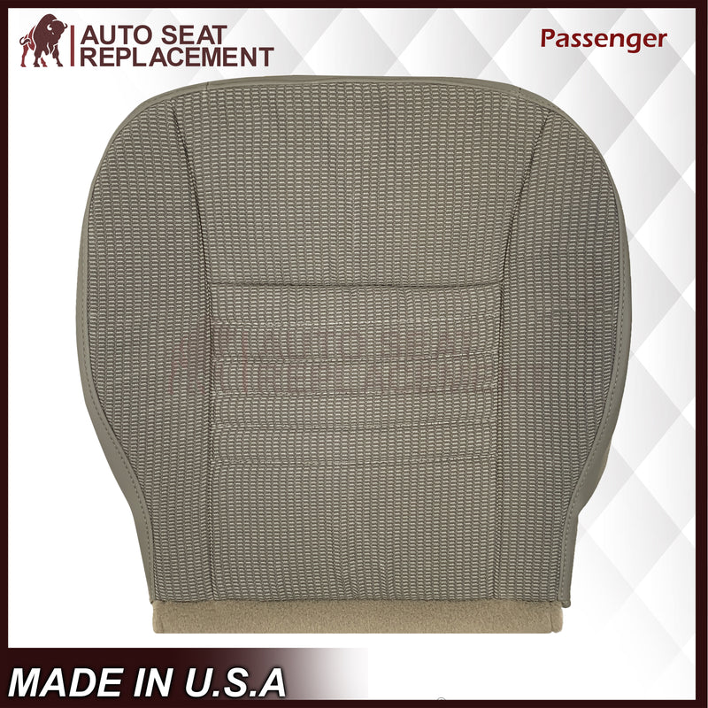 2006-2009 For Dodge Ram 1500 Regular Cab Replacement Seat Cover In Tan Cloth