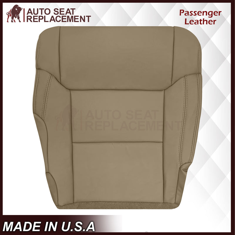 2014-2021 Toyota Tundra Driver or Passenger Bottom / Top Replacement Seat Cover – Sand Beige Tan